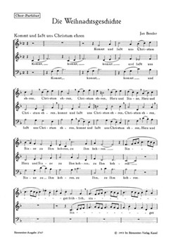 Die WeihnachtsGeschichte (1952) by Bender Jan for TSolo/Mixe