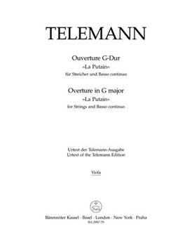 Ouverture G-Dur TWV 55:G1 "La Putain" by Telemann Georg Philipp for