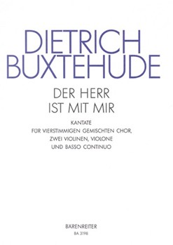 Der Herr Ist Mit Mir Buxwv 15 by Buxtehude Dietrich for Mixed Choir