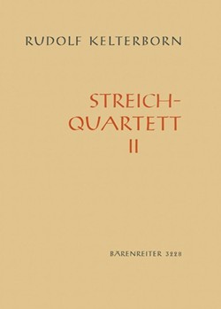 String Quartet Nr. 2 (1956) by Kelterborn Rudolf for 2V/Va/Vc