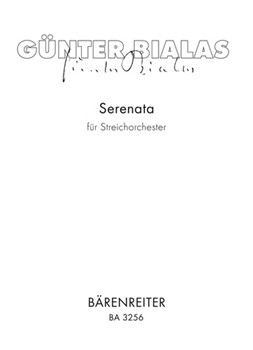 Serenata for String Orchestra (1956) by Bialas Gunter for StrOrch