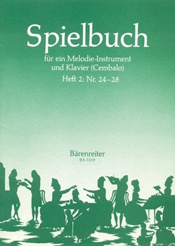Spielbuch fur ein Melodieinstrument und Klavier (Cembalo) Band 2 by for Fl(V/Vagb-