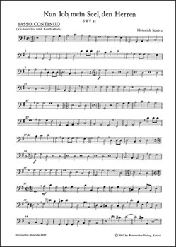 Nun lob mein Seel den Herren SWV 41 -Psalm 103- (aus "Psalmen Davids") by Schutz Heinrich for