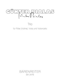 Trio (1946) by Bialas Gunter for Fl/V/Va/Vc