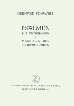 Psalmen und Antiphonen - Magnificat - Seligpreisungen by Schwarz Gerhard for Ch/congreg