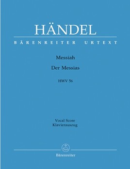 Messiah German/english by Handel George Frideric - Schneider - for SATB Vocal Score