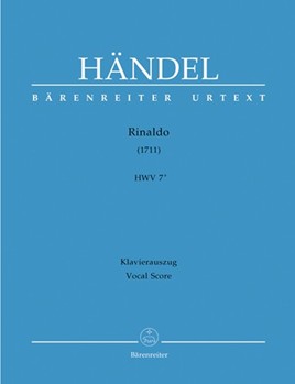 Rinaldo (version 1711) Hwv 7a by Handel George Frideric - Kimbell David - for Opera Voc