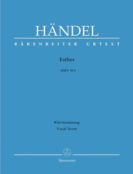 Esther by Handel George Frideric - Kohs Andreas - for SATB