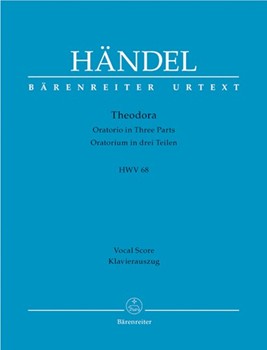 Theodora Hwv68 by Handel George Frideric - Focke Martin - for Vocal Scor