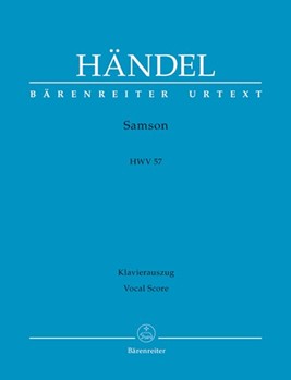 Samson by Handel George Frideric - Kohs Andreas - for SATB