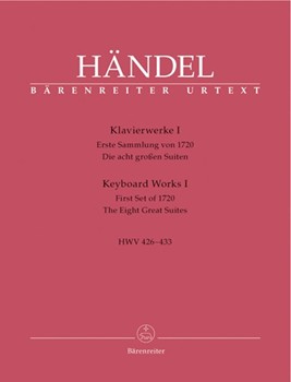 Keyboard Works I Suites by Handel George Frideric for Piano