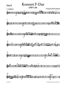 Concerto for Organ and Orchestra Nr. 13 F major HWV 295 "The Cuckoo and the Nightingale" by Handel George Frideric for