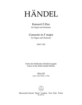 Concerto for Organ and Orchestra Nr. 13 F major HWV 295 "The Cuckoo and the Nightingale" by Handel George Frideric for
