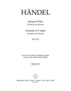 Concerto for Organ and Orchestra Nr. 13 F major HWV 295 "The Cuckoo and the Nightingale" by Handel George Frideric for