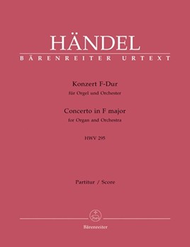 Concerto for Organ and Orchestra Nr. 13 F major HWV 295 "The Cuckoo and the Nightingale" by Handel George Frideric for org-Solo/2
