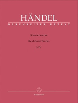 Works for Piano Volumes 1-4 (Special edition for the Handel memorial year 2009) by Handel George Frideric for Piano