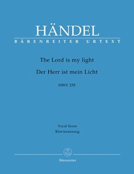 Lord Is My Light by Handel George Frideric - Kohs Andreas - for SATB