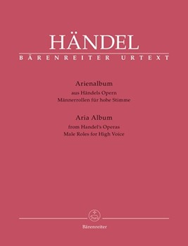 Aria Album (Arienalbum) by Handel George Frideric - Male - High - for Vocal Solo