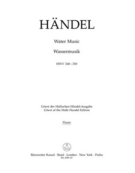 Water Music HWV 348-350 by Handel George Frideric for