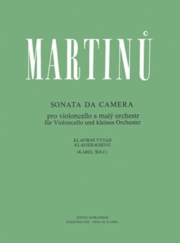 Sonata Da Camera by Martinu Bohuslav for Cello and Piano