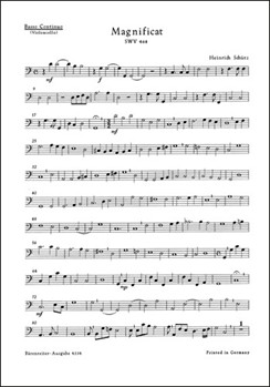 Magnificat SWV 468 -Composition for 2 instrumental choirs Favoritchoir (solo) 2 Capellchoirs (tutt by Schutz Heinrich for