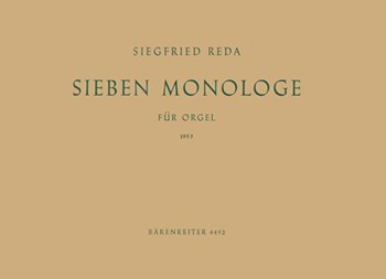 seven Monologe (1953) by Reda Siegfried for Org