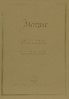 Quintette mit Blasern by Mozart Wolfgang Amadeus for