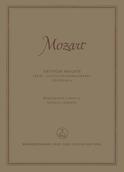 Betulia liberata K. 118 (74c) -Azione sacra in two parts- by Mozart Wolfgang Amadeus for