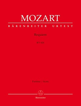 Requiem KV 626 by Mozart Wolfgang Amadeus - Eybler/Sussmayr - Softcover for Full Score