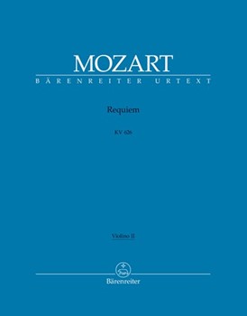 Requiem KV 626 by Mozart Wolfgang Amadeus - Eybler/Sussmayr - for Violin 2