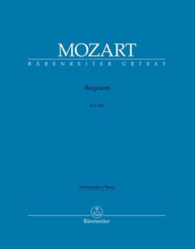 Requiem KV 626 by Mozart Wolfgang Amadeus - Eybler/Sussmayr - for Cello Part