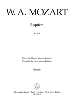 Requiem K. 626 -The Requiem completed by Franz Xaver Sussmayr in its traditional form- by Mozart Wolfgang Amadeus for
