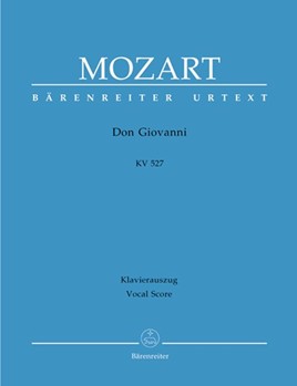 Il dissoluto punito ossia il Don Giovanni K. 527 -Dramma giocoso in two acts- by Mozart Wolfgang Amadeus - Kluge Hans-Georg - for 3Sg-S-Solo