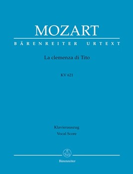 La Clemenza Di Tito by Mozart Wolfgang Amadeus - Epplee Eugen - for Opera Voc