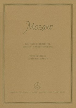 Sinfonien Band 8 by Mozart Wolfgang Amadeus for