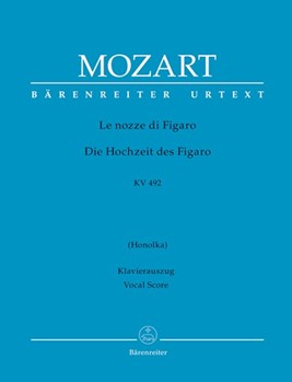 The Marriage of Figaro K. 492 -Opera buffa in 4 acts- by Mozart Wolfgang Amadeus - Epplee Eugen - for 5Sg-S-solo2Sg-T-solo4Sg-B-soloMixedCh2Fl2Ob2Clar2bassoon2Hn2TrpTimp.StrBc