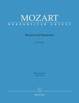 Bastien und Bastienne K. 50 (46b) -Singspiel in one act- by Mozart Wolfgang Amadeus - Epplee Eugen - for SSolo/TSol