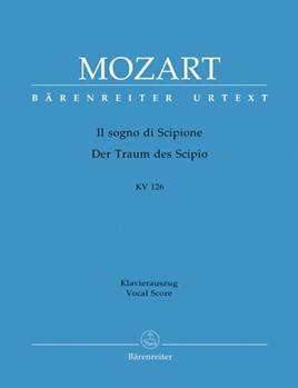 Il sogno di Scipione - Der Traum des Scipio KV 126 -Azione teatrale- by Mozart Wolfgang Amadeus - Muller Karl-Heinz - for 3SSolo/3TS