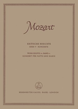 Concerto for Flute Harp and Orchestra C major K. 299(297c) by Mozart Wolfgang Amadeus for