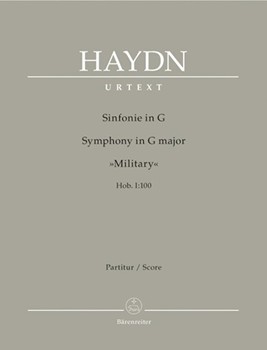 Symphony G major Hob. I:100 "Military" by Haydn Joseph - Salomon Johann Peter - for 2Fl/2Ob/2c