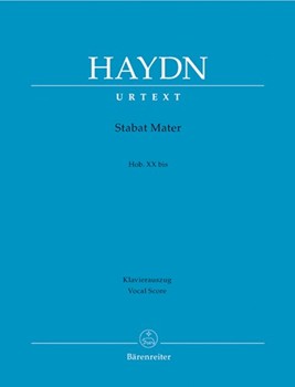 Stabat Mater by Haydn Joseph - Barthel Ernst R. - for SATB