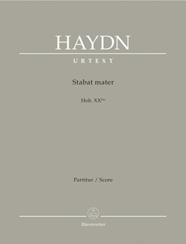 Stabat Mater Hob. XX to -Oratorio (funeral music) versions from 1767 and 1803- by Haydn Joseph for SSolo/ASol