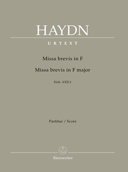 Missa brevis F major Hob. XXII:1 by Haydn Joseph for 2SSolo/Mix