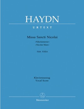 Missa Sancti Nicolai by Haydn Joseph - Kroupova Olga - for SATB