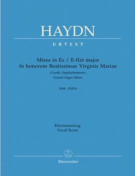 Missa In E Flat Major by Haydn Joseph - Kroupova Olga - for SATB