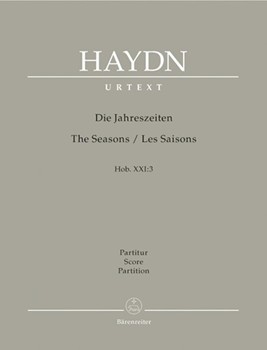 The Seasons Hob. XXI:3 (1799-1801) -Oratorio- by Haydn Joseph for SSolo/TSol
