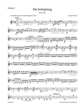 Creation by Haydn Joseph for Violin 2