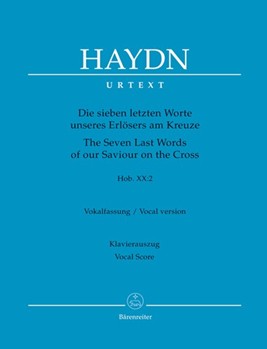 7 Last Words Of Christ by Haydn Joseph - Unverricht Hubert - for SATB