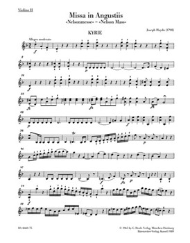 Missa in Angustiis Hob.XXII:11 "Nelson Mass" by Haydn Joseph for