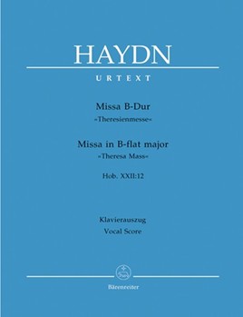 Missa In B Flat Major Theresienmesse by Haydn Joseph - Moehn Heinz - for SATB